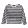 Vilebrequin Girl's Striped Long-Sleeve T-Shirt 1 Vilebrequin Girl's Striped Long-Sleeve T-Shirt -Outdoor Beach & Swimwear GUTU3P45 394 front 3920x3920 1