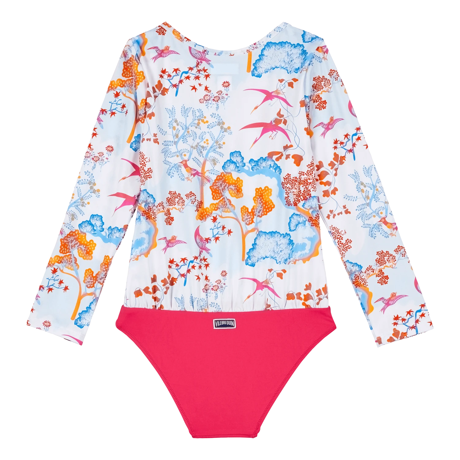 Vilebrequin Girls One-piece Rashguard Peaceful Trees 3 Vilebrequin Girls One-piece Rashguard Peaceful Trees - Image 2