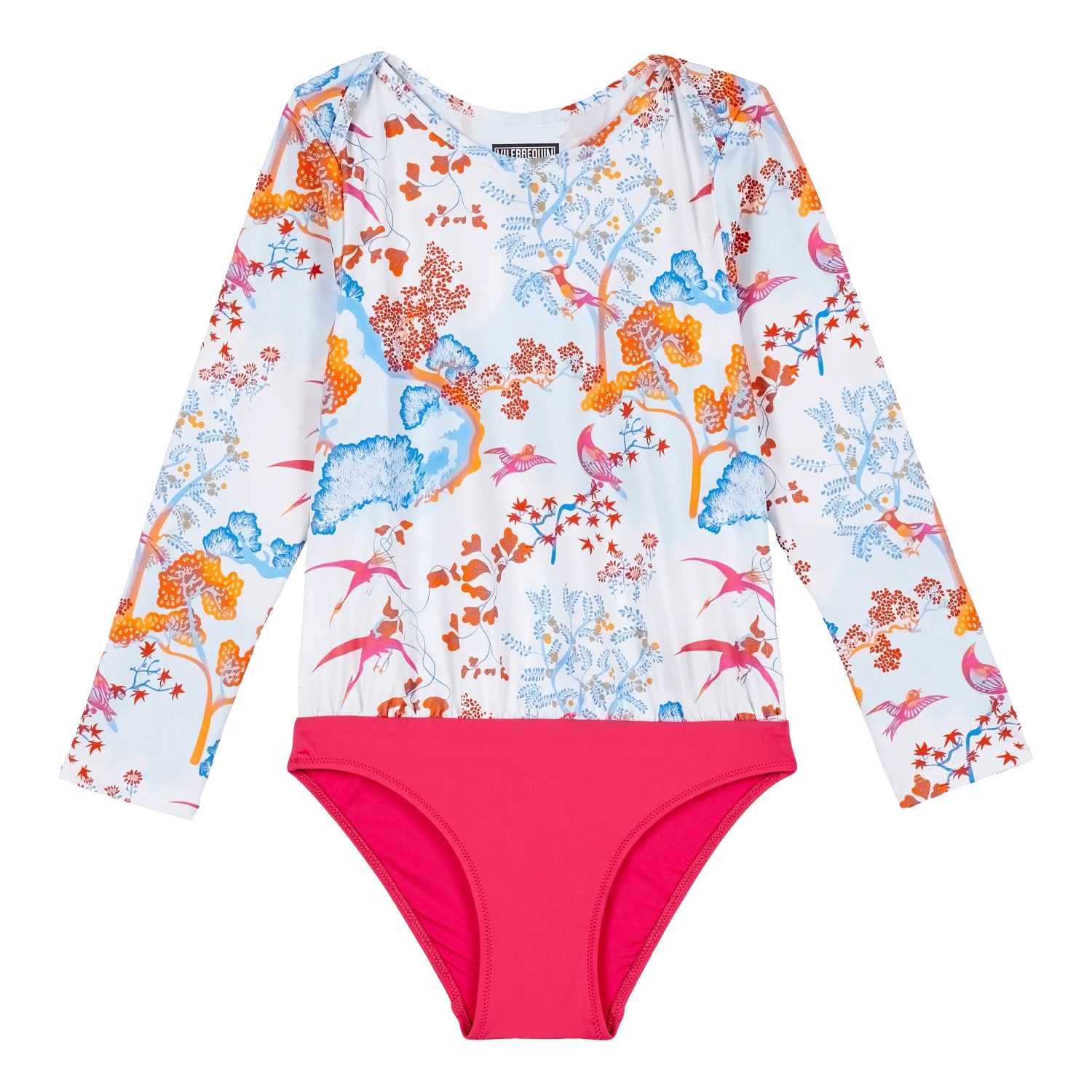 Vilebrequin Girls One-piece Rashguard Peaceful Trees 2 Vilebrequin Girls One-piece Rashguard Peaceful Trees