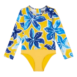 Vilebrequin Girls One-Piece Zipped Rashguard Raiatea