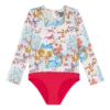 Vilebrequin Girls One-Piece Zipped Rashguard Peaceful Trees -Outdoor Beach & Swimwear GXYH3H73 010 front 3920x3920 1