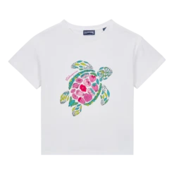 Vilebrequin Girls T-Shirt Provencal Turtle