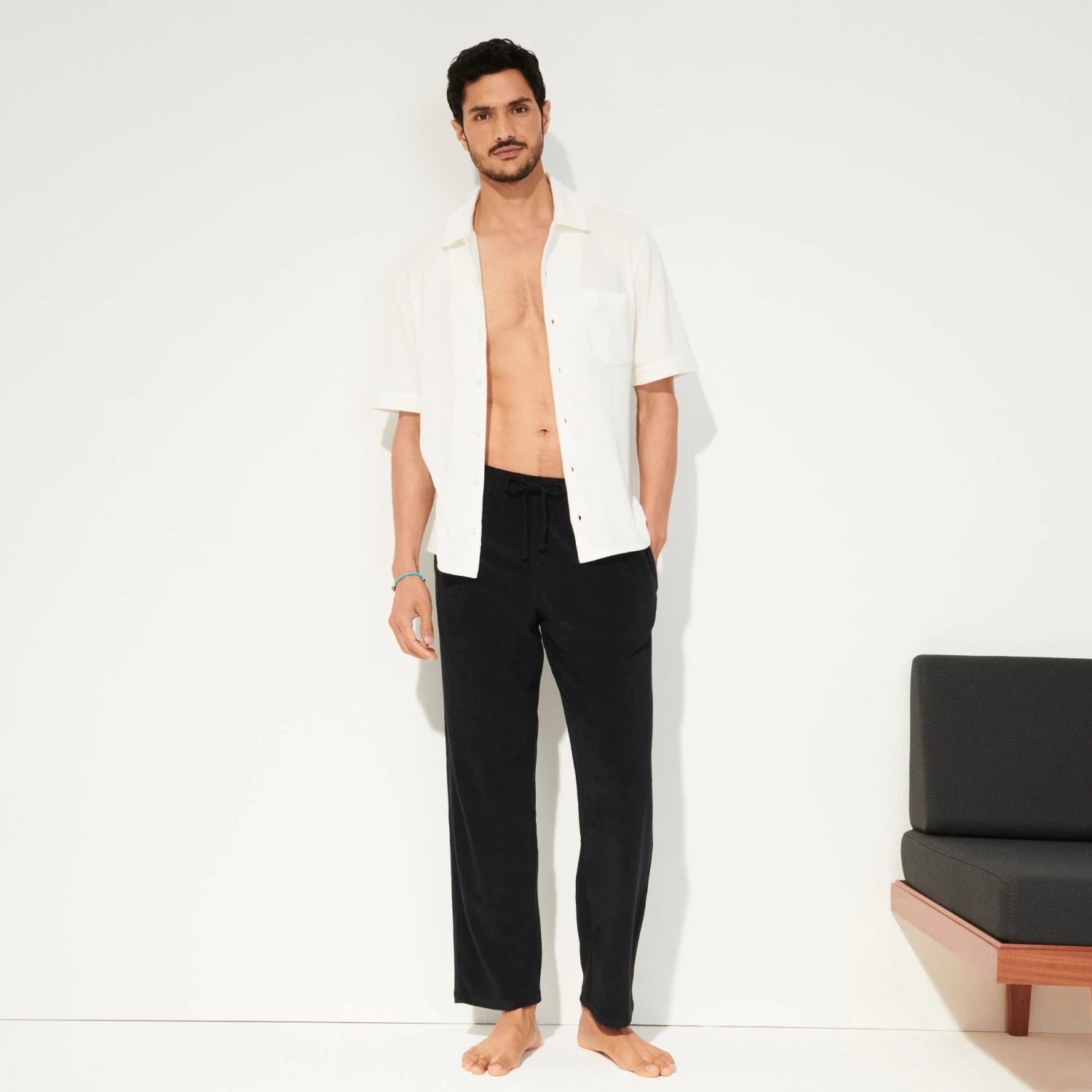 Vilebrequin Unisex Terry Bowling Shirt Solid 11 Vilebrequin Unisex Terry Bowling Shirt Solid - Image 9