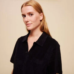 Vilebrequin Unisex Terry Bowling Shirt Solid 16 Vilebrequin Unisex Terry Bowling Shirt Solid -Outdoor Beach & Swimwear HARC3Q02 990 supp2 3920x3920 1