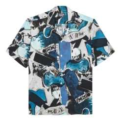 Men Bowling Shirt Linen Californian Pool Dogtown - Vilebrequin X Highsnobiety