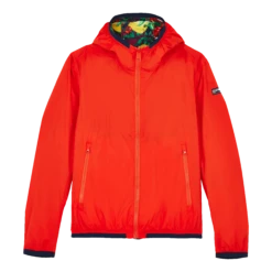 Vilebrequin Men Reversible Windbreaker Jacket Marché Provencal