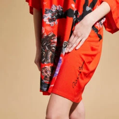 Women Maxi Viscose Dress Spring Flower - Vilebrequin X Patrizia Gucci -Outdoor Beach & Swimwear IORZ3X13 201 supp2 3920x3920 1