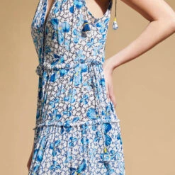 Women Maxi Dress Iris Lace- Vilebrequin X Poupette St Barth -Outdoor Beach & Swimwear IVYU3X21 301 supp3 3920x3920 1