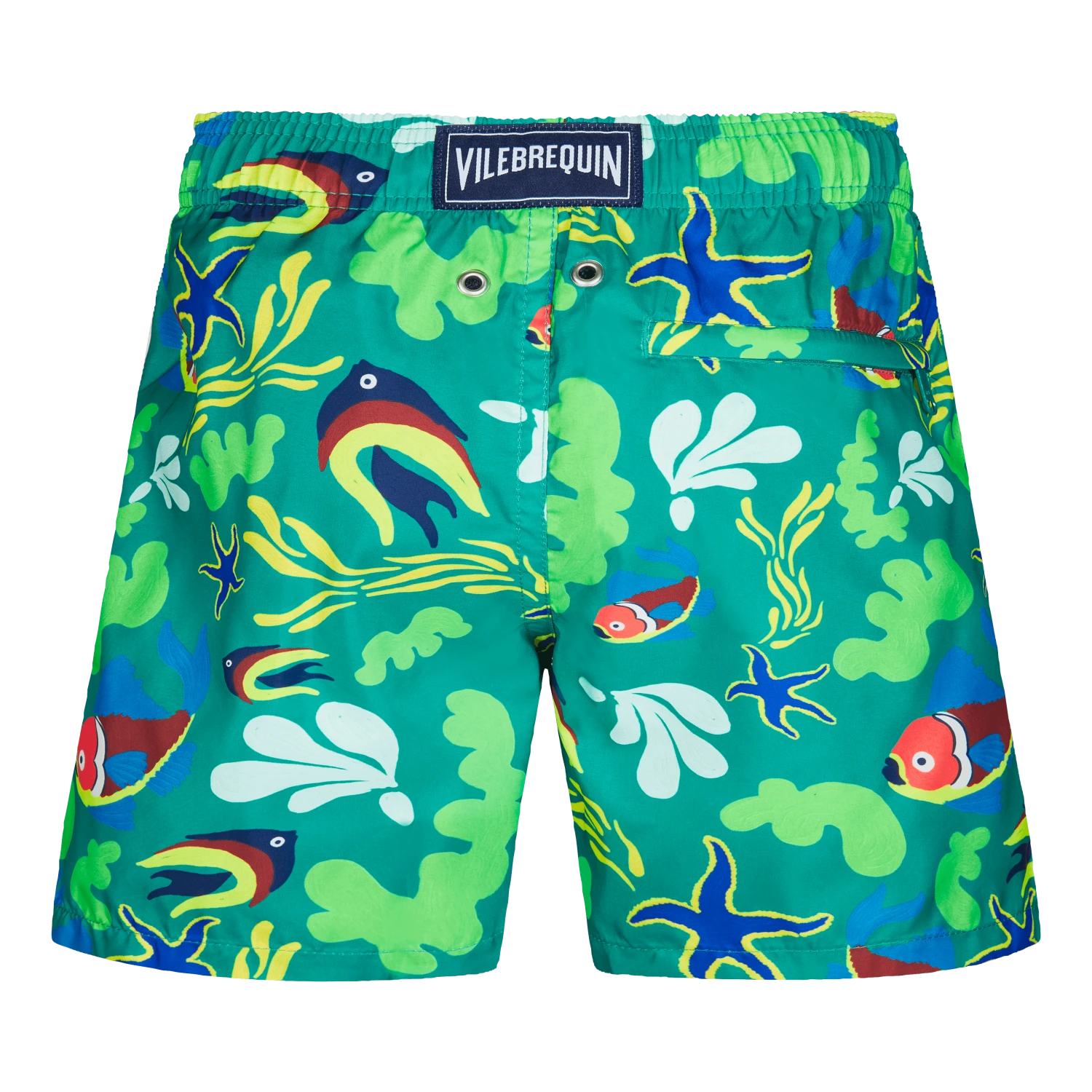 Vilebrequin Boys Swim Trunks Ultra-light And Packable Naive Fish 4 Vilebrequin Boys Swim Trunks Ultra-light And Packable Naive Fish - Image 2