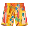 Vilebrequin Boys Stretch Swim Trunks Sunny Streets