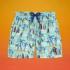 Boys Swim Trunks Palms & Surfs - Vilebrequin X The Beach Boys
