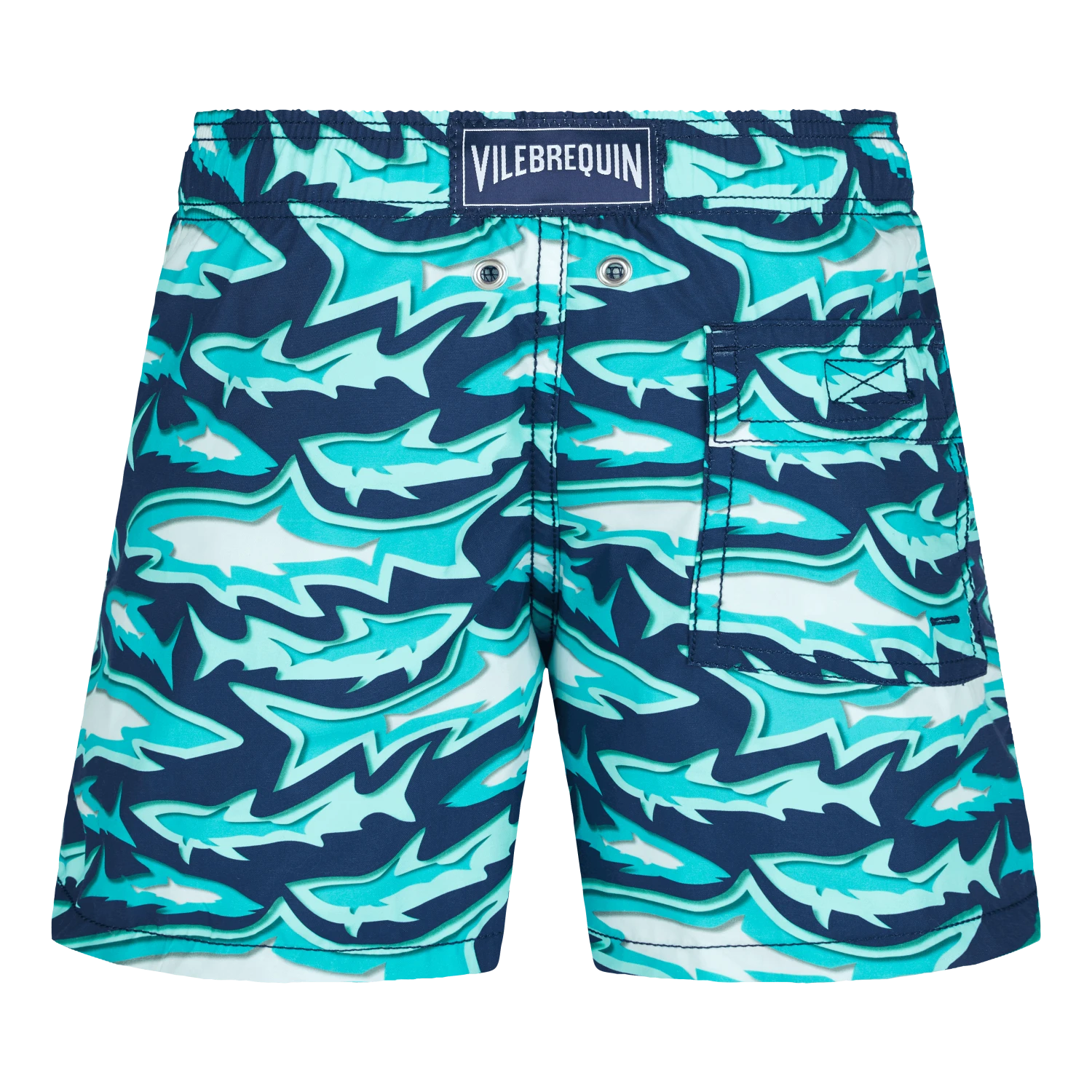 Vilebrequin Boys Swim Shorts Requins 3D 4 Vilebrequin Boys Swim Shorts Requins 3D - Image 2