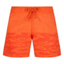 Vilebrequin Boys Swim Trunks Water-reactive Requins 3D