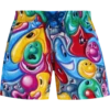 Boys Swim Trunks Faces In Places - Vilebrequin X Kenny Scharf -Outdoor Beach & Swimwear JIMH2B61 987 front 3920x3920 1