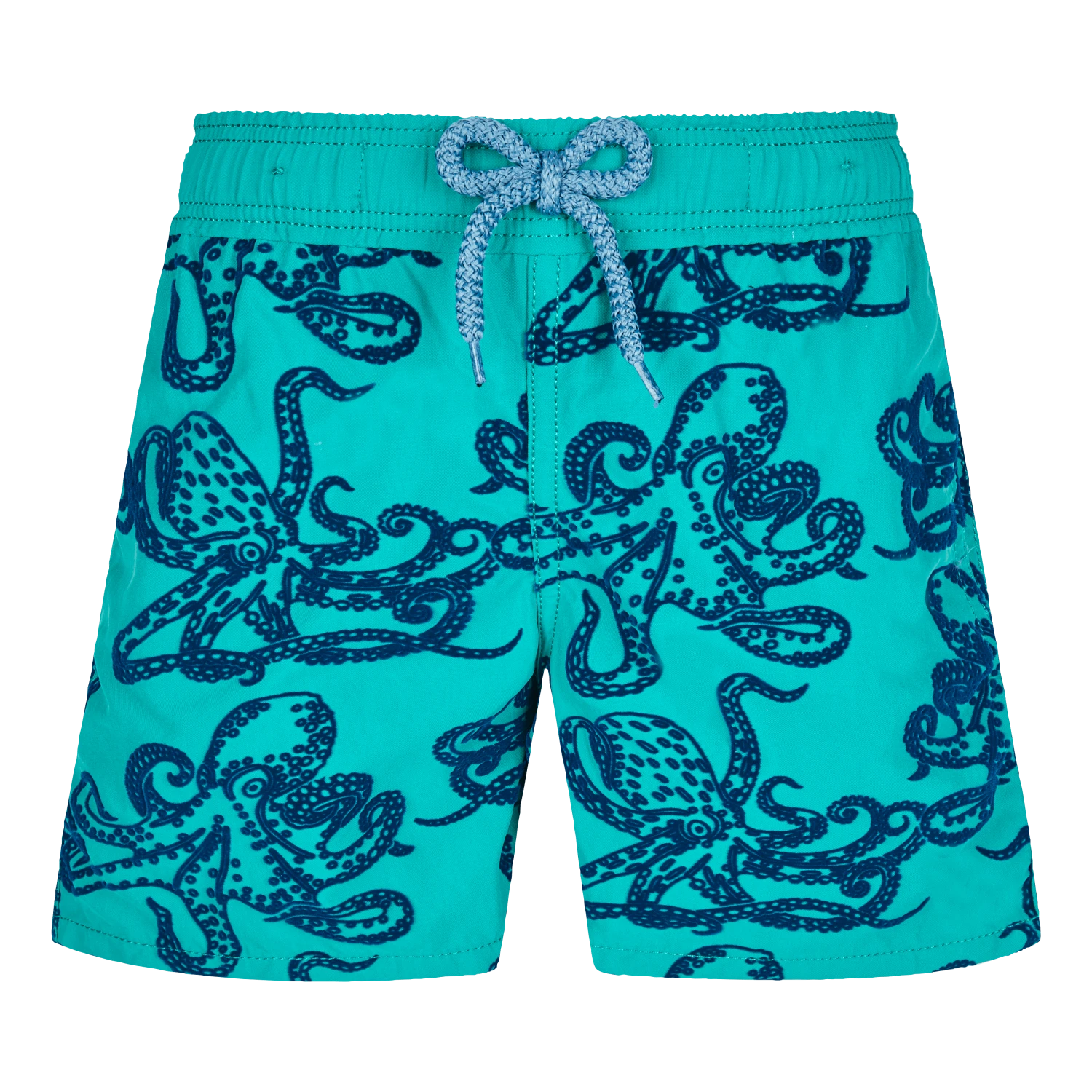 Vilebrequin Boys Swim Trunks Poulpes Flocked 3 Vilebrequin Boys Swim Trunks Poulpes Flocked