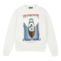 Vilebrequin Cotton And Fleece Crewneck Men Sweatshirt Inboard Boat