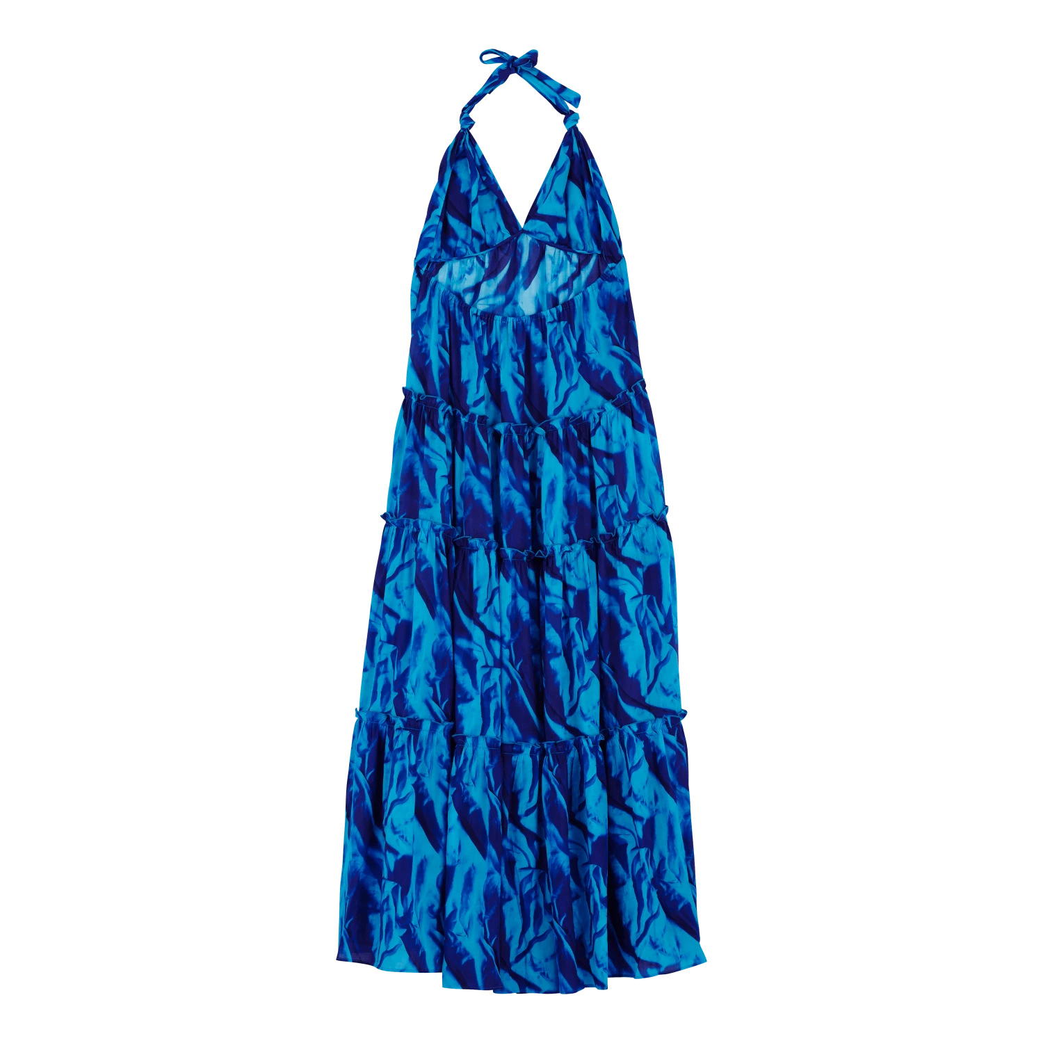 Vilebrequin Women Cotton Long Backless Dress Les Draps Froissés 4 Vilebrequin Women Cotton Long Backless Dress Les Draps Froissés - Image 2