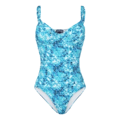 Vilebrequin Women One-piece Swimsuit Flowers Tie & Dye