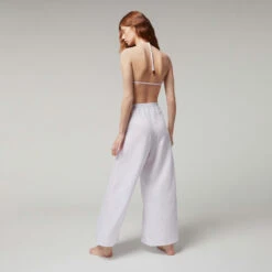 Women White Linen Pants- Vilebrequin X Angelo Tarlazzi 13 Women White Linen Pants- Vilebrequin X Angelo Tarlazzi -Outdoor Beach & Swimwear LSSH3U00 010 backworn 3920x3920 1