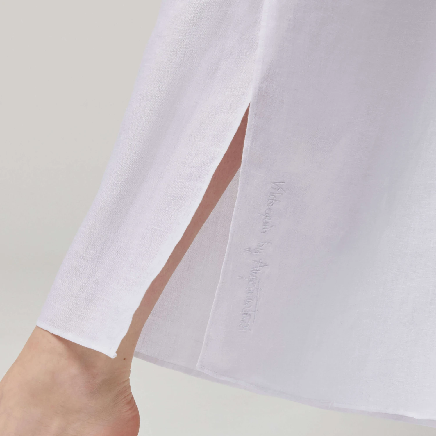 Women White Linen Pants- Vilebrequin X Angelo Tarlazzi 8 Women White Linen Pants- Vilebrequin X Angelo Tarlazzi - Image 6