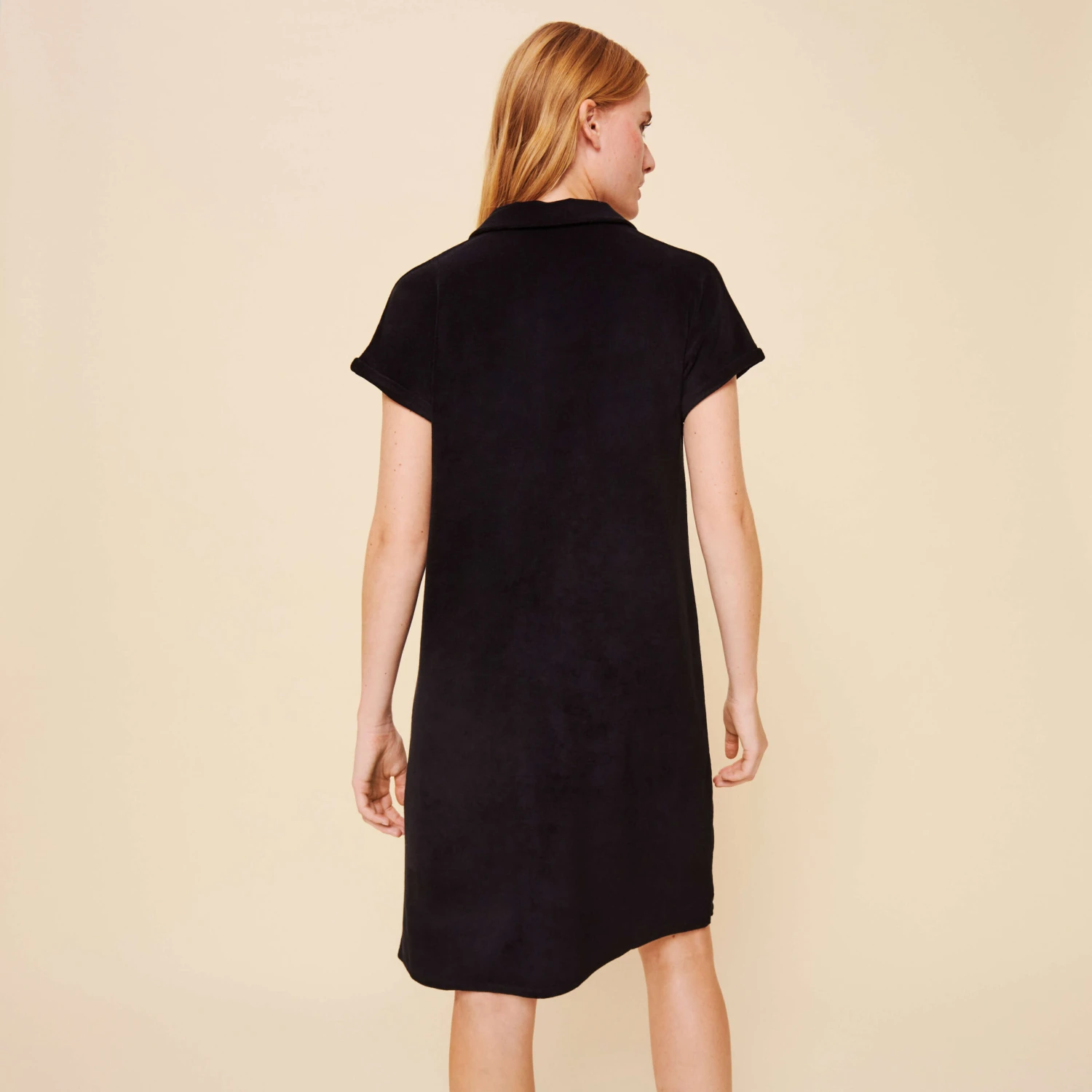 Vilebrequin Women Terry Polo Dress Solid 6 Vilebrequin Women Terry Polo Dress Solid - Image 4