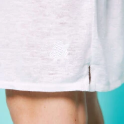 Vilebrequin Women Linen Long Polo Dress Solid -Outdoor Beach & Swimwear LVEU2O00 010 supp3 3920x3920 1