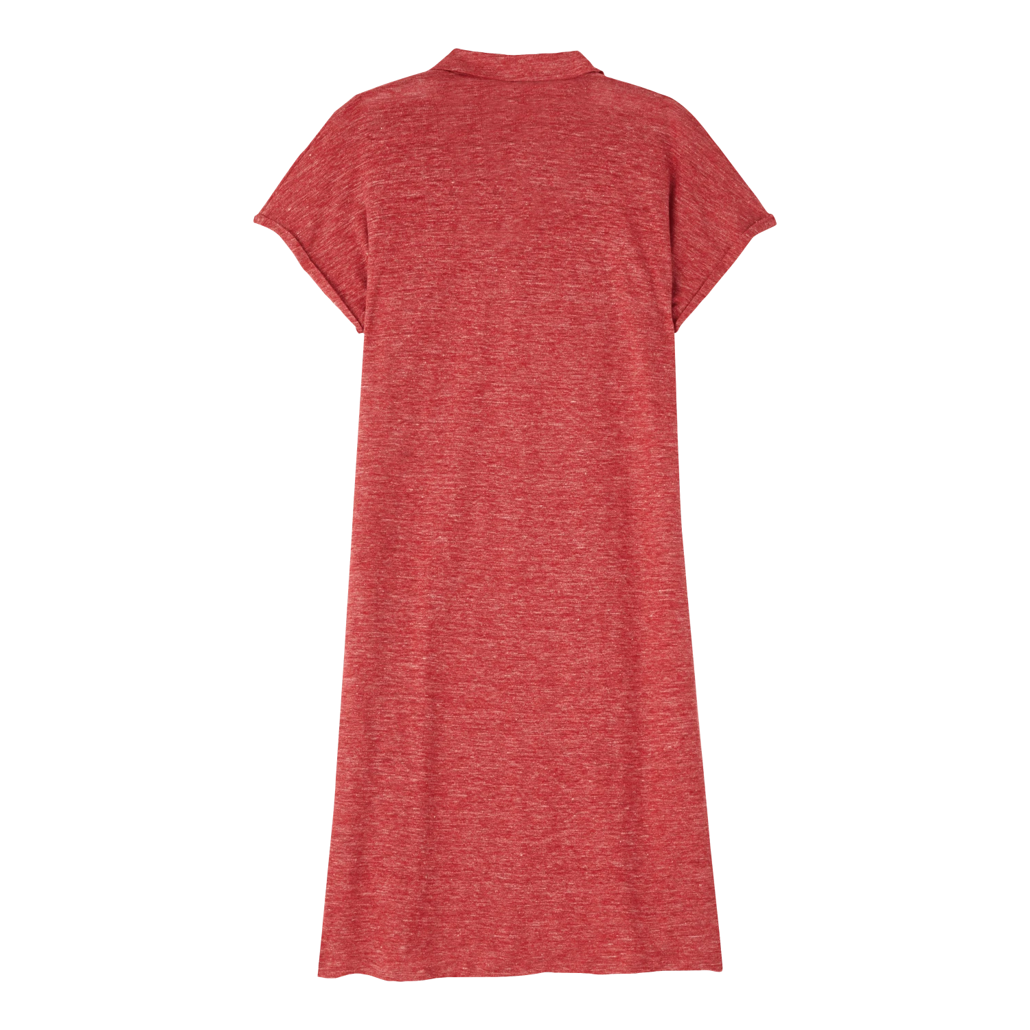 Vilebrequin Women Linen Long Polo Dress Solid 4 Vilebrequin Women Linen Long Polo Dress Solid - Image 2