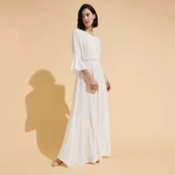 Vilebrequin Women Dress Broderie Anglaise 10 Vilebrequin Women Dress Broderie Anglaise -Outdoor Beach & Swimwear LYSH3R79 052 frontworn 3920x3920 1