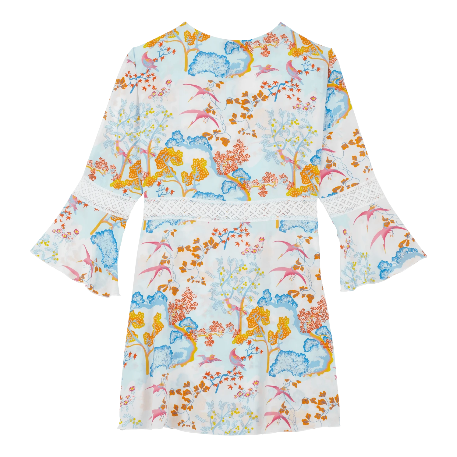 Vilebrequin Women Short Dress Peaceful Trees 4 Vilebrequin Women Short Dress Peaceful Trees - Image 2