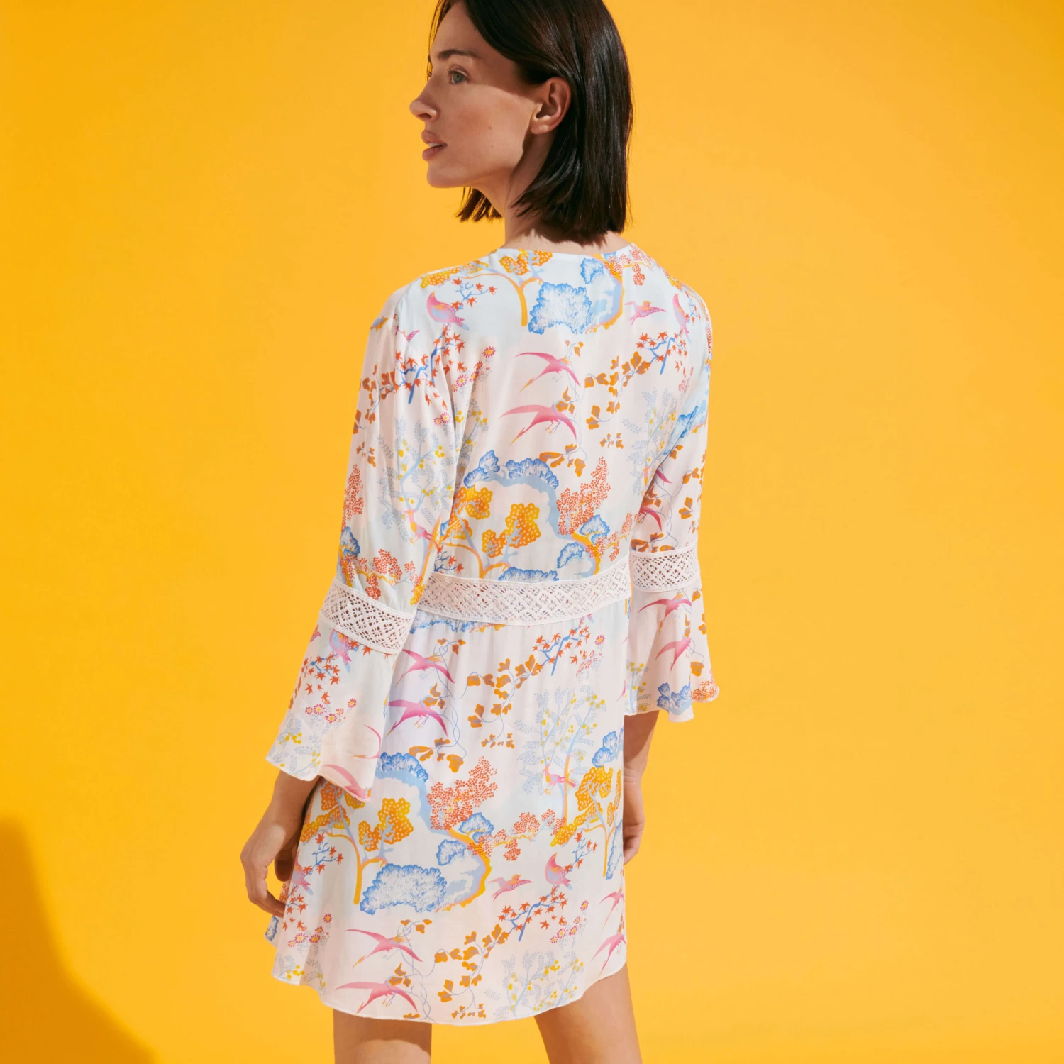 Vilebrequin Women Short Dress Peaceful Trees 6 Vilebrequin Women Short Dress Peaceful Trees - Image 4