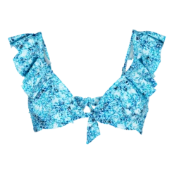 Vilebrequin Women Halter Bikini Top Flowers Tie & Dye