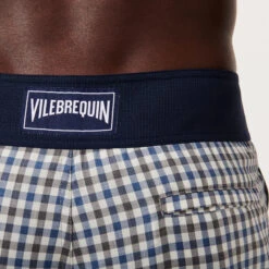 Men Woolen Swim Trunks Carreaux- Vilebrequin X The Woolmark Company -Outdoor Beach & Swimwear MAEH2L28 994 supp2 3920x3920 1