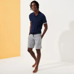 Men Woolen Swim Trunks Carreaux- Vilebrequin X The Woolmark Company -Outdoor Beach & Swimwear MAEH2L28 994 supp3 3920x3920 1