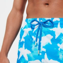Vilebrequin Men Ultra-light And Packable Swim Trunks Clouds -Outdoor Beach & Swimwear MAHC3J06 398 supp2 3920x3920 1