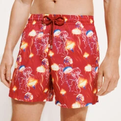 Vilebrequin Men Ultra-light And Packable Swim Trunks Neo Medusa -Outdoor Beach & Swimwear MAHC3J09 256 backworn 3920x3920 1