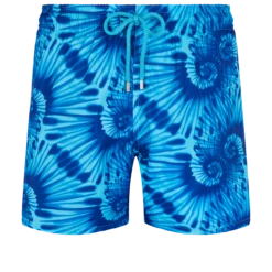 Vilebrequin Men Swim Trunks Ultra-light And Packable Nautilius Tie & Dye