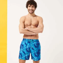 Vilebrequin Men Swim Trunks Ultra-light And Packable Nautilius Tie & Dye -Outdoor Beach & Swimwear MAHH2J29 301 supp5 3920x3920 1
