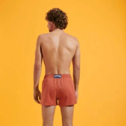 Vilebrequin Men Swim Trunks Short And Fitted Stretch Solid 10 Vilebrequin Men Swim Trunks Short And Fitted Stretch Solid -Outdoor Beach & Swimwear MANH9E00 221 backworn 3920x3920 1