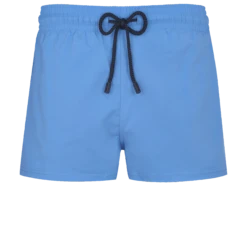 Vilebrequin Men Swim Trunks Short And Fitted Stretch Solid