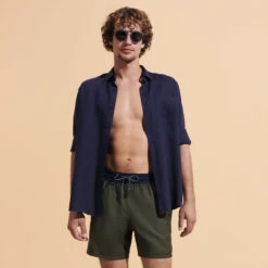 Vilebrequin Men Merinos Wool Swim Trunks Bicolore -Outdoor Beach & Swimwear MGUU3L49 437 supp2 3920x3920 1