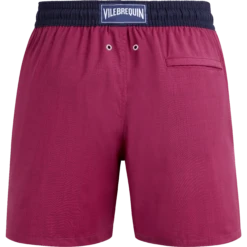 Vilebrequin Men Wool Swim Shorts Super 120' -Outdoor Beach & Swimwear MGUU3L51 215 back 3920x3920 1
