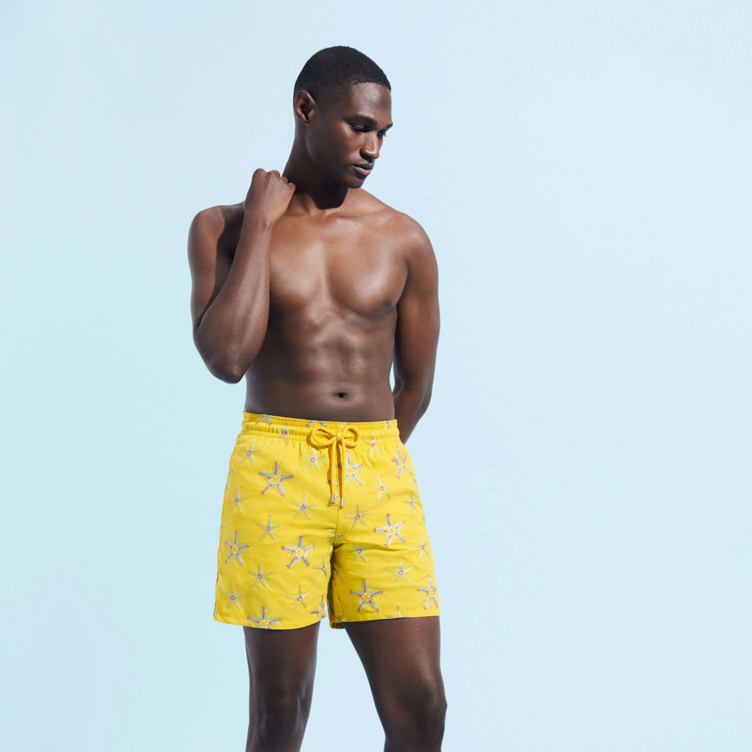 Vilebrequin Men Swim Trunks Embroidered Starfish Dance - Limited Edition 5 Vilebrequin Men Swim Trunks Embroidered Starfish Dance - Limited Edition - Image 3
