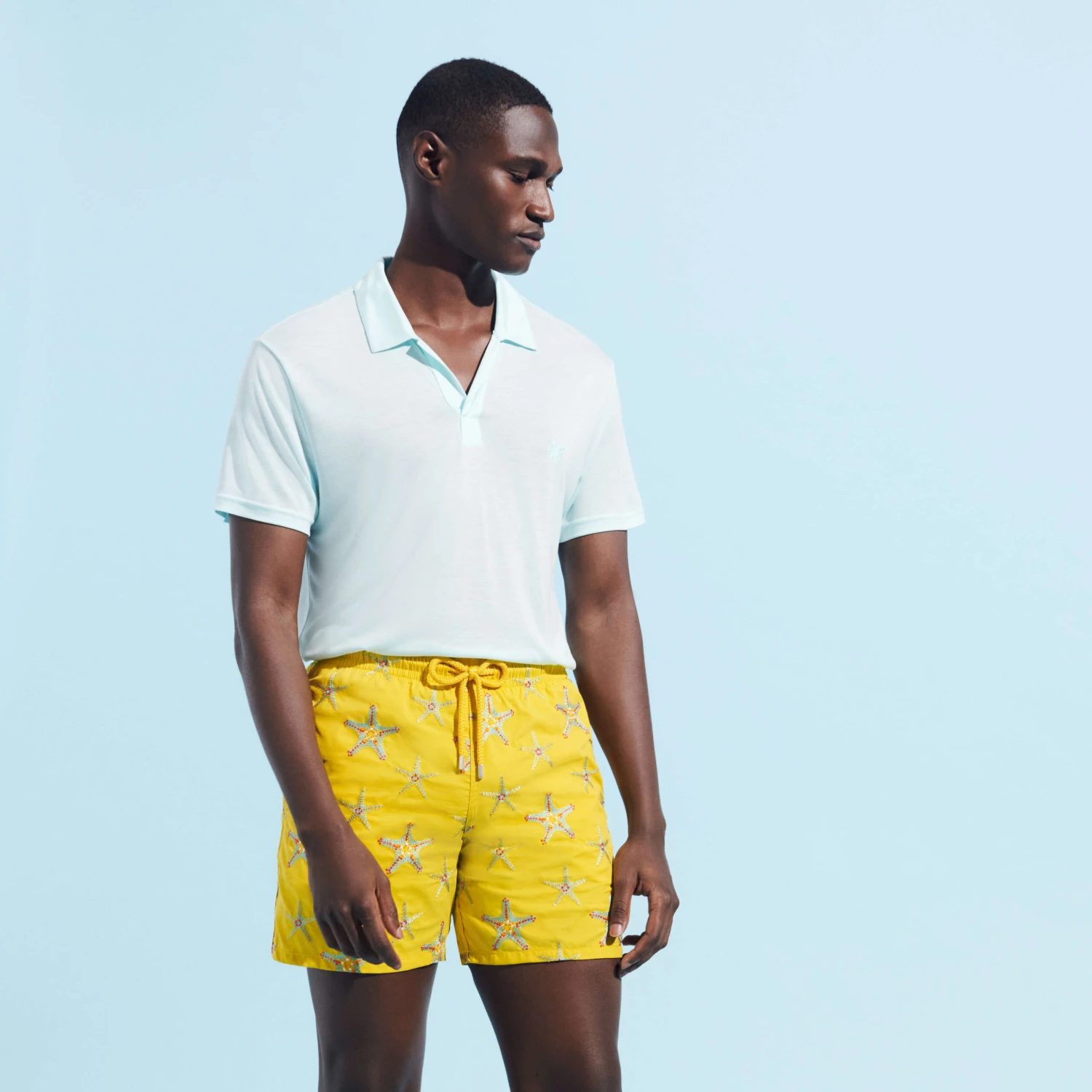 Vilebrequin Men Swim Trunks Embroidered Starfish Dance - Limited Edition 8 Vilebrequin Men Swim Trunks Embroidered Starfish Dance - Limited Edition - Image 6