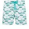 Vilebrequin Men Embroidered Swim Trunks Requins 3D - Limited Edition