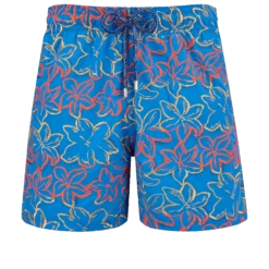 Vilebrequin Men Swim Trunks Embroidered Raiatea - Limited Edition