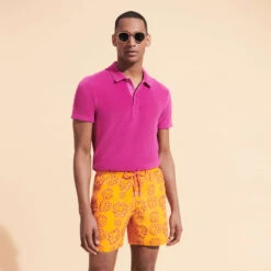 Vilebrequin Men Swim Trunks Embroidered Poulpes Neon - Limited Edition 10 Vilebrequin Men Swim Trunks Embroidered Poulpes Neon - Limited Edition -Outdoor Beach & Swimwear MISH3C41 172 frontworn 3920x3920 1