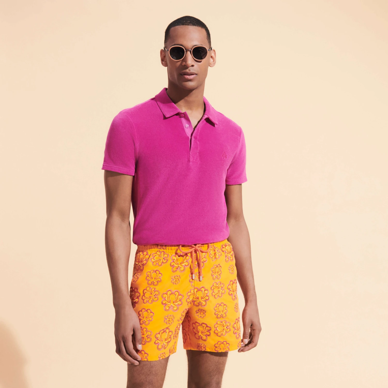 Vilebrequin Men Swim Trunks Embroidered Poulpes Neon - Limited Edition 5 Vilebrequin Men Swim Trunks Embroidered Poulpes Neon - Limited Edition - Image 3