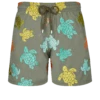 Vilebrequin Men Swim Trunks Embroidered Ronde Tortues Multicolores - Limited Edition