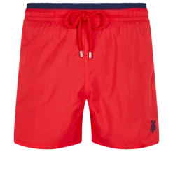 Vilebrequin Men Swim Trunks Solid Bicolore