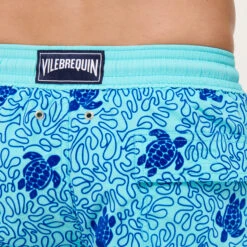 Vilebrequin Men Swim Trunks Turtles Splash Flocked -Outdoor Beach & Swimwear MOOC1D00 381 supp2 3920x3920 1